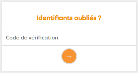 image code de vérification